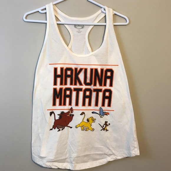 Disney Tops - Disney Lion King ‘Hakuna Matata’ Tank Sz M